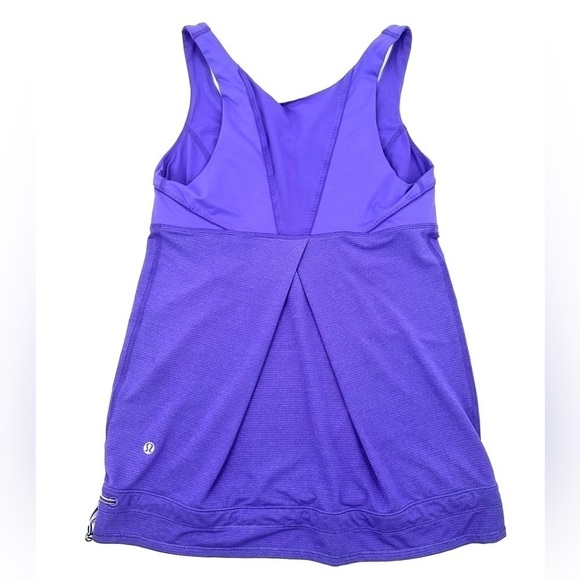 Lululemon Run Ta Ta Topper Tank Womens 8 Power Cinch Luxtreme Yoga Pilates - Picture 5 of 10